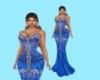 Gown Blue Diamond
