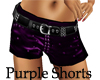 ~B~ Purple Shorts w/belt