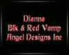 ~ADI~Dianna Vamp Blk/Red