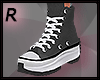 R - Sneakers Black