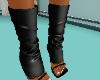 Leather heels