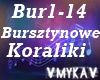 BURSZTYNOWE KORALIKI