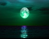 Teal Moonlight Photo Pic