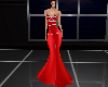 Elegante dress red