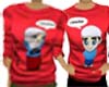 Couple Red Sweater M[MB]