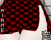 空 Skirt Chess Red 空