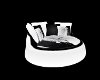 White&Blk Abstr Chair