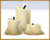 3 spooky candles