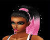 Glitter Hair Black Pink