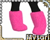 PINK Fur Boots <3