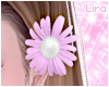 Lilac Hair Flower L