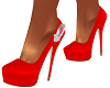 Red Wedding Heels