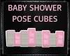 Baby Shower Pose Cubes