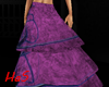 [HaS] blue violet skirt