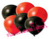 red and black  Balloon