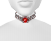 goth vamp collar