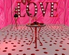Valentines Kissing Table