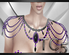 Witch purple necklace