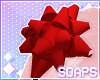 +Gift Hairbow Red