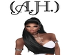 (A.H.)Arielle Black Silk