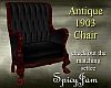 Antique 1903 Chair Black