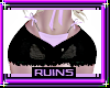 #RU Purp Biki Blk Shorts