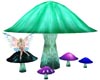 Pixie Mushroom chairs 2p