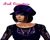 Blue & Purple Hat Hair