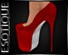 |E! Candy Pumps Red