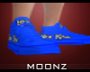 Her King Shoes Blue