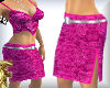 Pink Slim Skirt