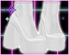 White Ankle Boots