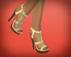 Nubia Sandals red.nails