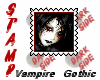Dark Side Girl Stamp