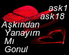 Aşkından yanayim mi