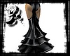 Dark queen pvc skirt