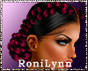 Talya Black Maroon