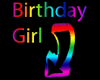 {OH} Birthday Girl Sign