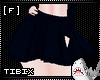 [F] Navy Blue Mini Skirt