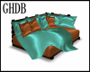 GHDB Coarl/Mint  Bed