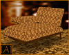[A] Cog Damask Chaise