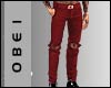 !P! Ripped Pants: RED