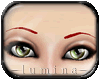 [*L] Brows: Red Thin