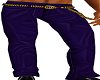 Purple n Gold Pants