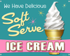 ice cream sign