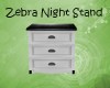 Zebra Night Stand