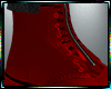 Leather Red Boots