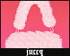 pink fur purse