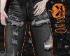 🎃 ripped jeans.