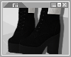 ☪ Black Ankle Boots.